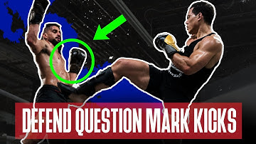 The BEST WAYS To DEFEND QUESTION MARK KICKS | BAZOOKATRAINING.COM