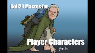 Roll20 Basic Macros for Players