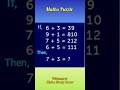 🔥🔥Maths Puzzle|Maths tricks  #logicpuzzles#riddlejourney #puzzle#mathpuzzles #ytshorts#mathstrick