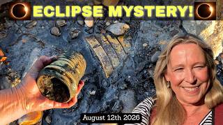 Mudlarking During the Solar Eclipse... These Finds Surprised Me!