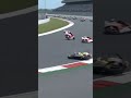 ONE STEP FROM DISASTER ON THE RACE TRACK
