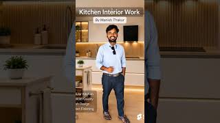 ✨ Modern Modular Kitchen Design | Mani Furniture & Interior