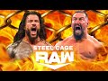 Roman Reigns vs Bron Breakker WWE Raw  Steel Cage -  ( WWE2k25 Game Play)