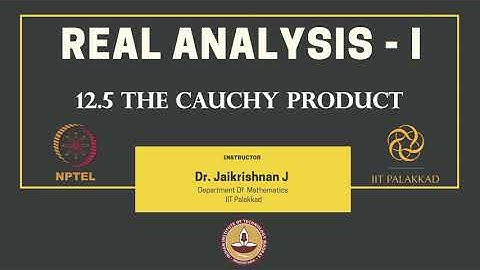 12.5 The Cauchy product