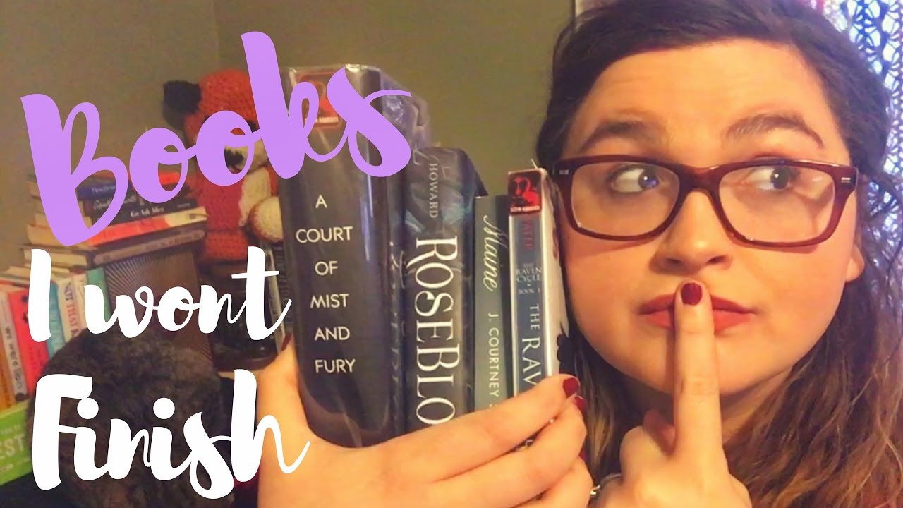 Books I Won't Finish