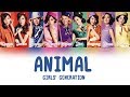 Girls’ Generation (少女時代) – Animal Lyrics (KAN/ROM/ENG)