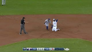 TEX@TOR: Donaldson tallies first hit coming off DL