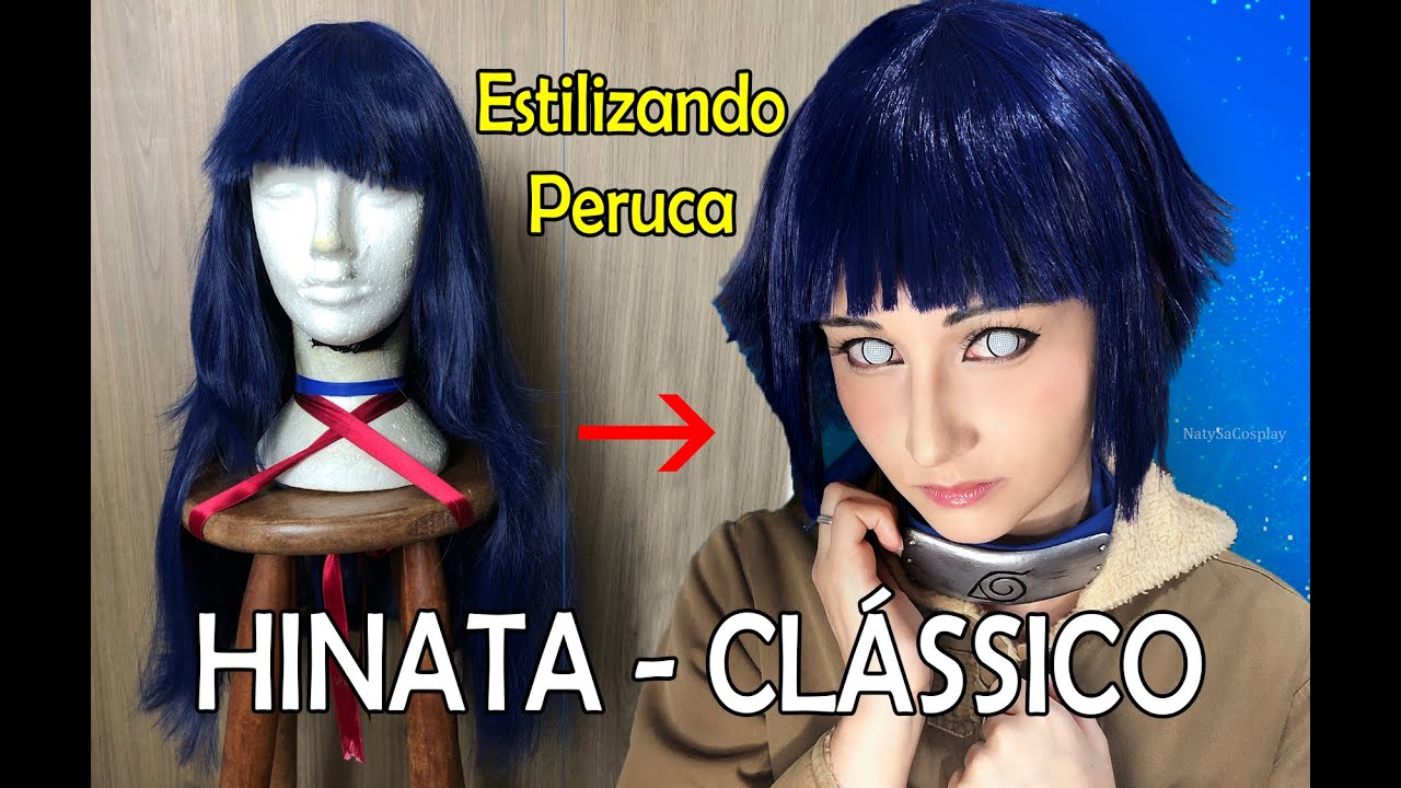 Estilizando Peruca - Hinata Versão Clássica