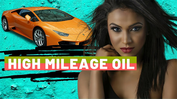 Whats the difference between regular oil and high mileage oil