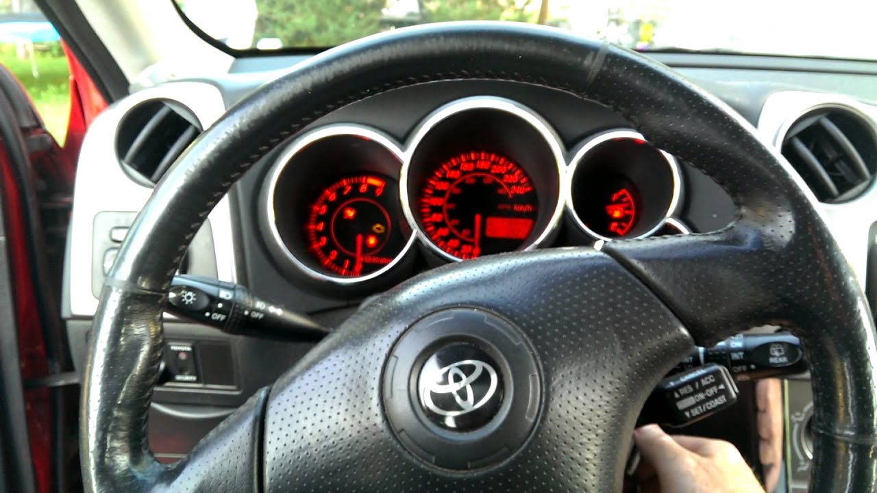 Toyota Matrix XRS Starting Problems - YouTube