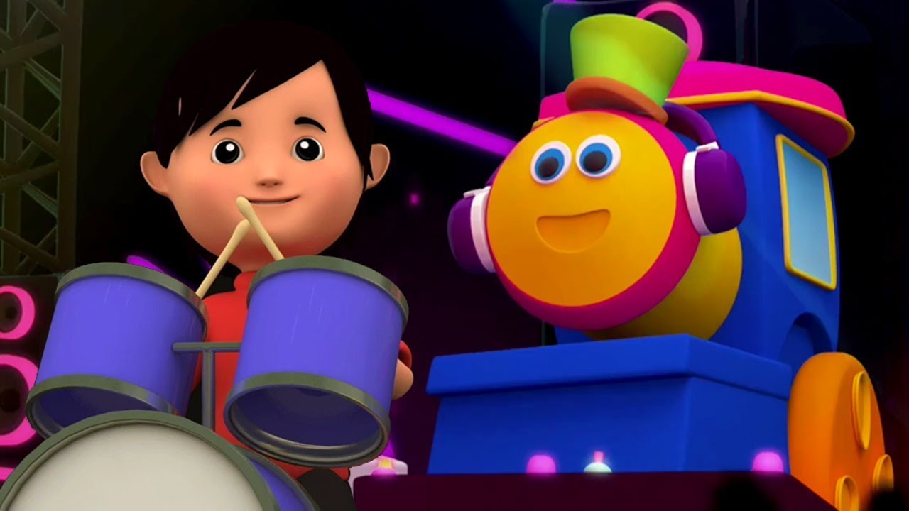 ⁣Боб Поезд | Позволяет Весело | детские рифмы для детей | детская песня | Bob Train Lets Have Fun