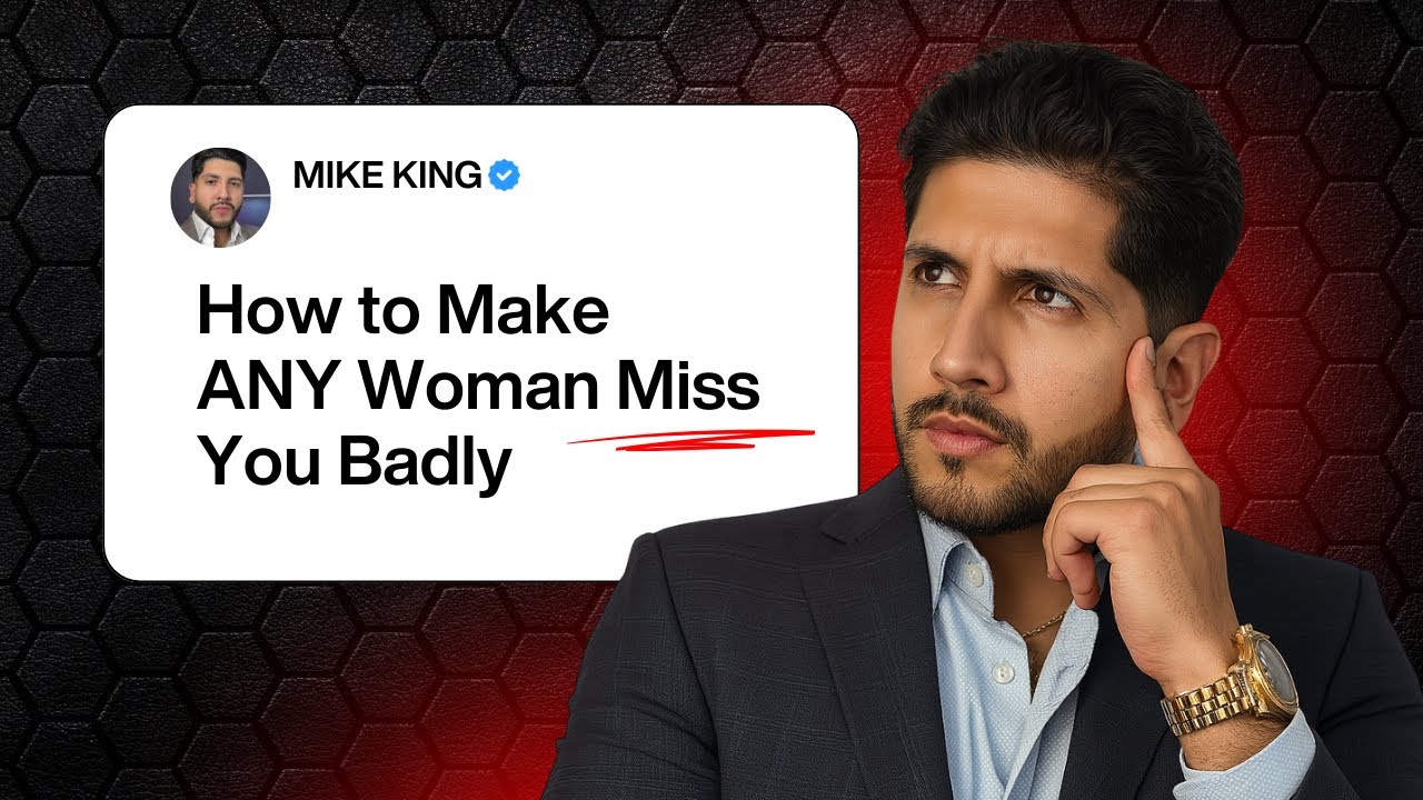 How to Make ANY Woman Miss You Badly (Even if She's Not Interested)