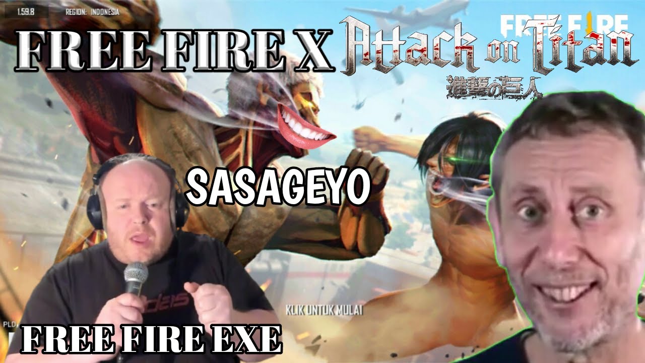 FREE FIRE X AOT FREE FIRE EXE YouTube