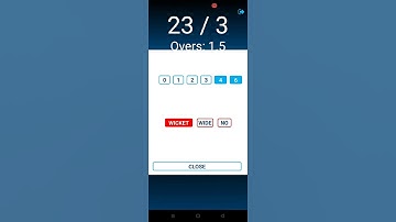Cricket Match Scoring for team or umpire