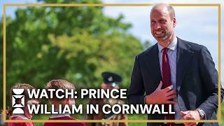 WATCH: Prince William's Cornwall Visit: In Full