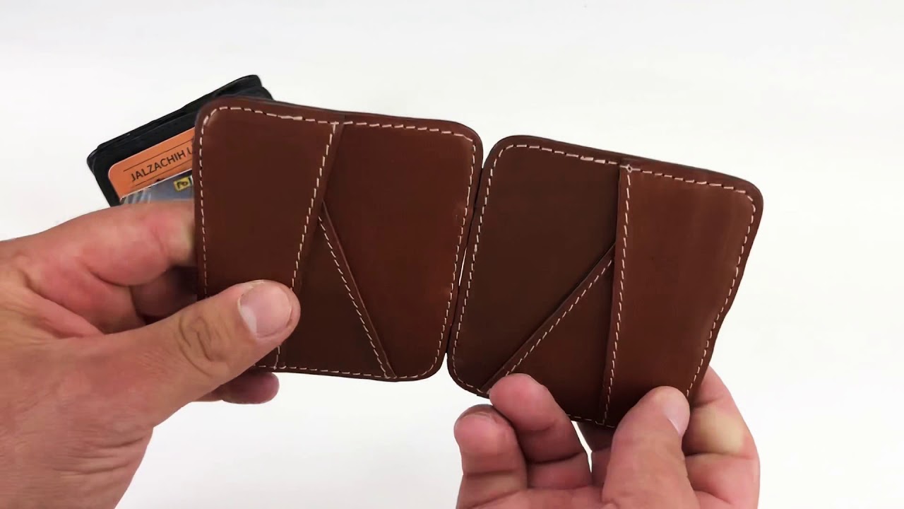 Magic Wallet by JALZACHIH LEATHER BROS