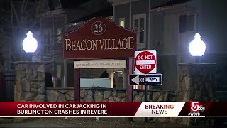 Car involved in carjacking found after crash