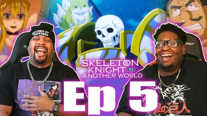 Arc Is Too OP! Skeleton Knight In Another World REACTION - Episode 1 