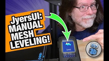 Perfect First Layers with Manual Mesh Leveling - JyersUI on Ender-3 V2