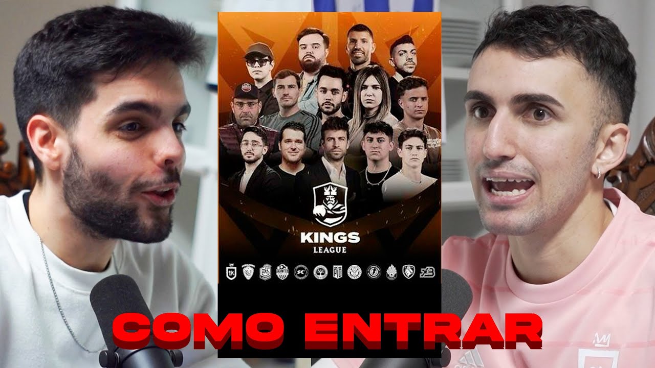 ¿CÓMO SE ENTRA a la KINGS LEAGUE? *FUTBOLISTA de la KINGS LEAGUE CUENTA ...