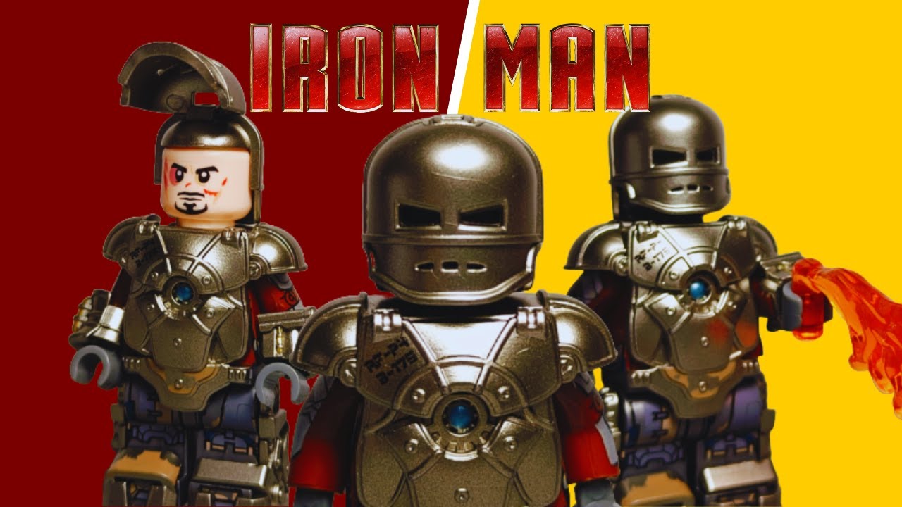 Unofficial Lego Iron Man Mark 1 | Iron Man aka Tony Stark - YouTube