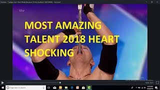 Most amazing Got Talent 2018😱😱Judges Lost Their Minds Because Of His Audition! SHOCKING