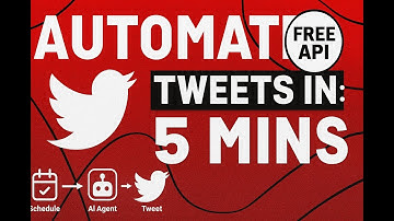 How to Automate Twitter within 5 min | Free API | no code