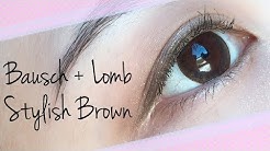 Bausch + Lomb LACELLE Stylish Brown