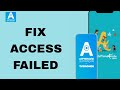 How To Fix And Solve Access Failed On Apprendre App | Step By Step