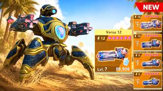 New Mech TAILSTING & New Weapon VERSA - Mech Arena