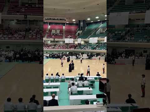 令和6年度全国警察剣道選手権大会男子個人1回戦【上原裕二郎（宮崎）× 山崎潤也（石川）】2024年9月3日　日本武道館　　剣道総合サイト LET'S KENDO がライブ配信中！