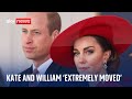 Kate and William &#39;extremely moved&#39; by &#39;public&#39;s warmth&#39; after cancer announcement