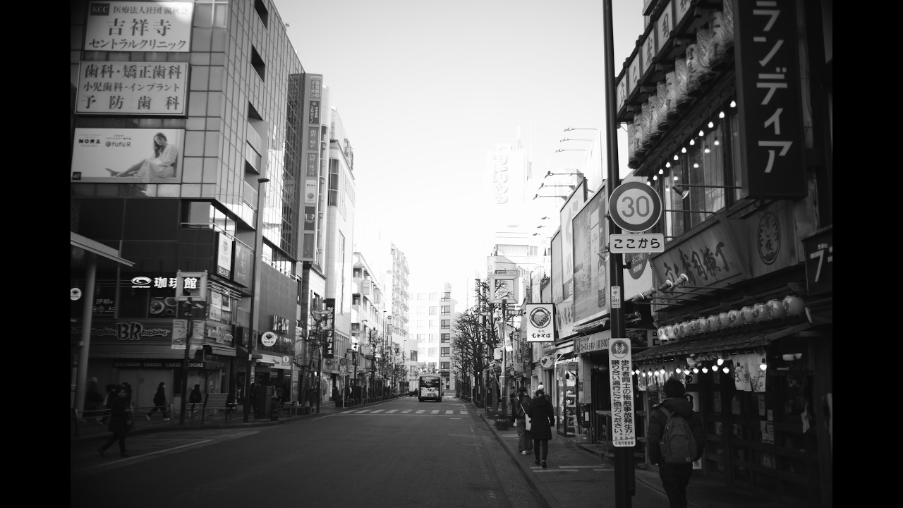 MINETAR WIDE ANGLE 35mm f2.8 / 26-02-03 吉祥寺-下北沢-三軒茶屋