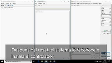 Ejemplo PIC18F4550 CDC Led y pulsadores.