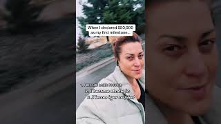 The moment I declared $50,000 as my milestone everything changed