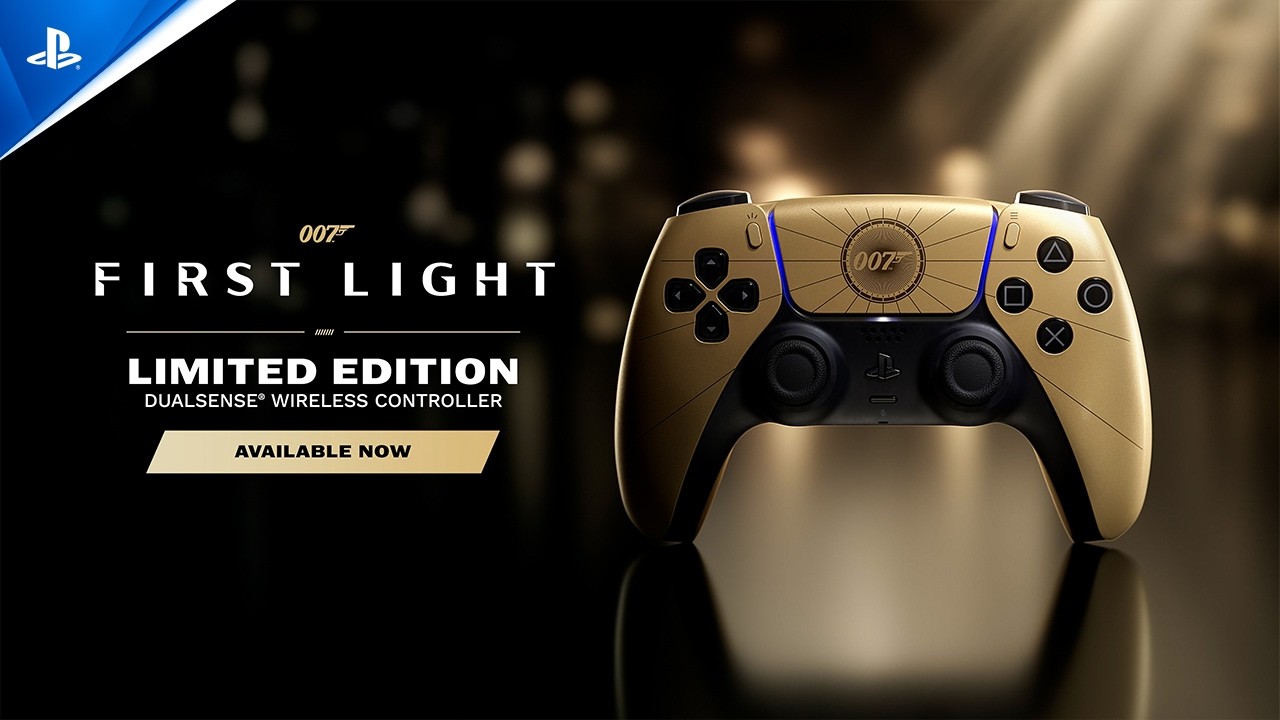 007 First Light Limited Edition DualSense Controller - Available