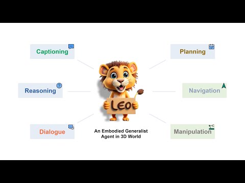 An Embodied Generalist Agent in 3D World