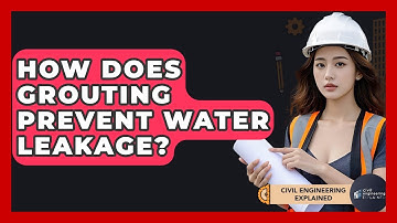 How Does Grouting Prevent Water Leakage? - Civil Engineering Explained