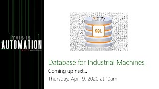 Database for Industrial Machines Net Worth