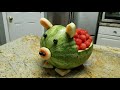 How to make a watermelon pig