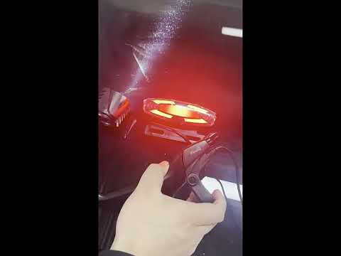 Ліхтар задній 36-48V LED для самокату, видео 1