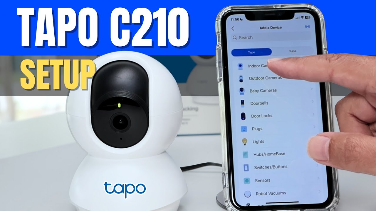 TP Link Tapo C210 Setup - YouTube