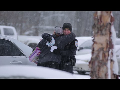 Christmas Surprise Traffic Stop with Lowell Police