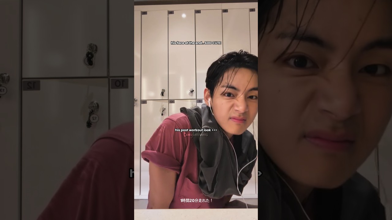 his post workout look😆🙌