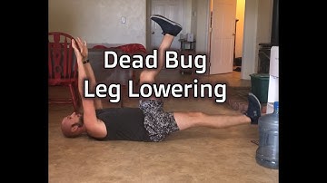 Dead Bug Leg Lowering