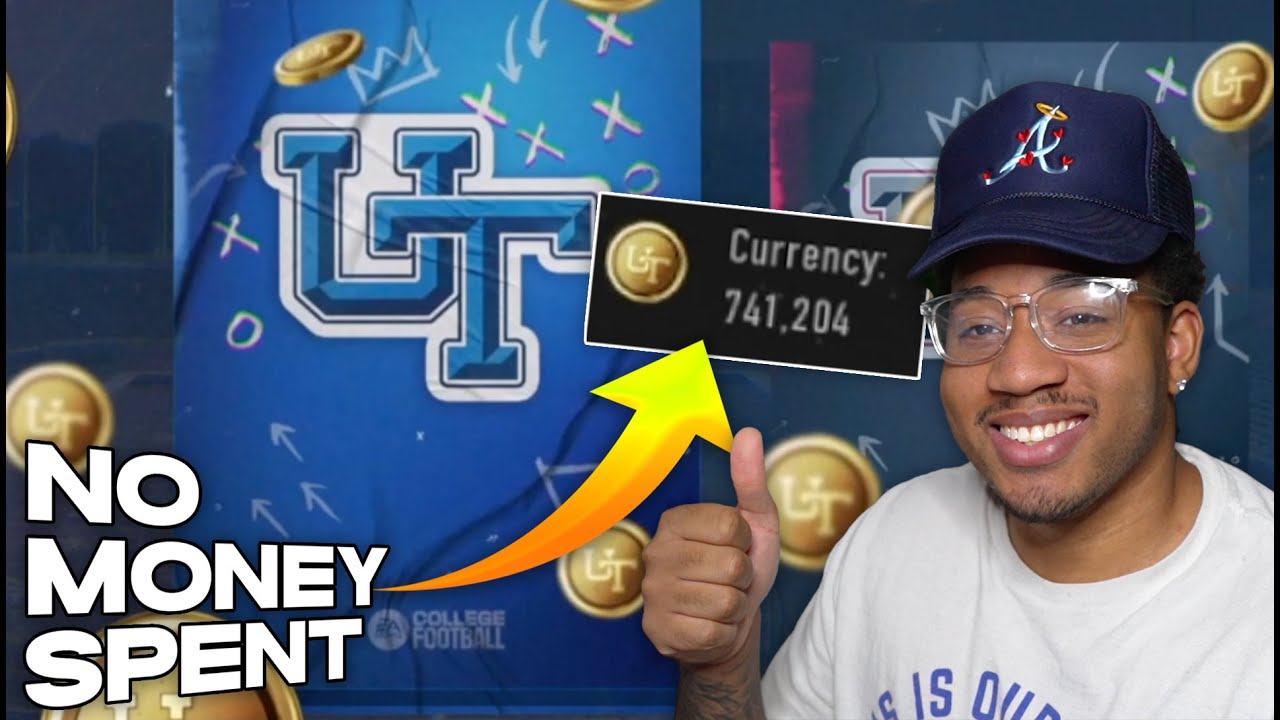 How I Make So Many EASY Coins! | CFB 25 No Money Spent