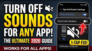 Turn Off App Notification Sounds on Android (2026 Guide!)