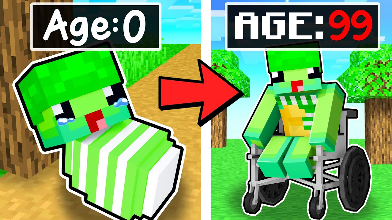 Surviving 100 YEARS of MINECRAFT!