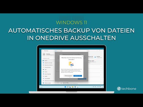 Backup in OneDrive-Cloud ausschalten [Windows 11]