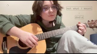 not what i meant - dodie